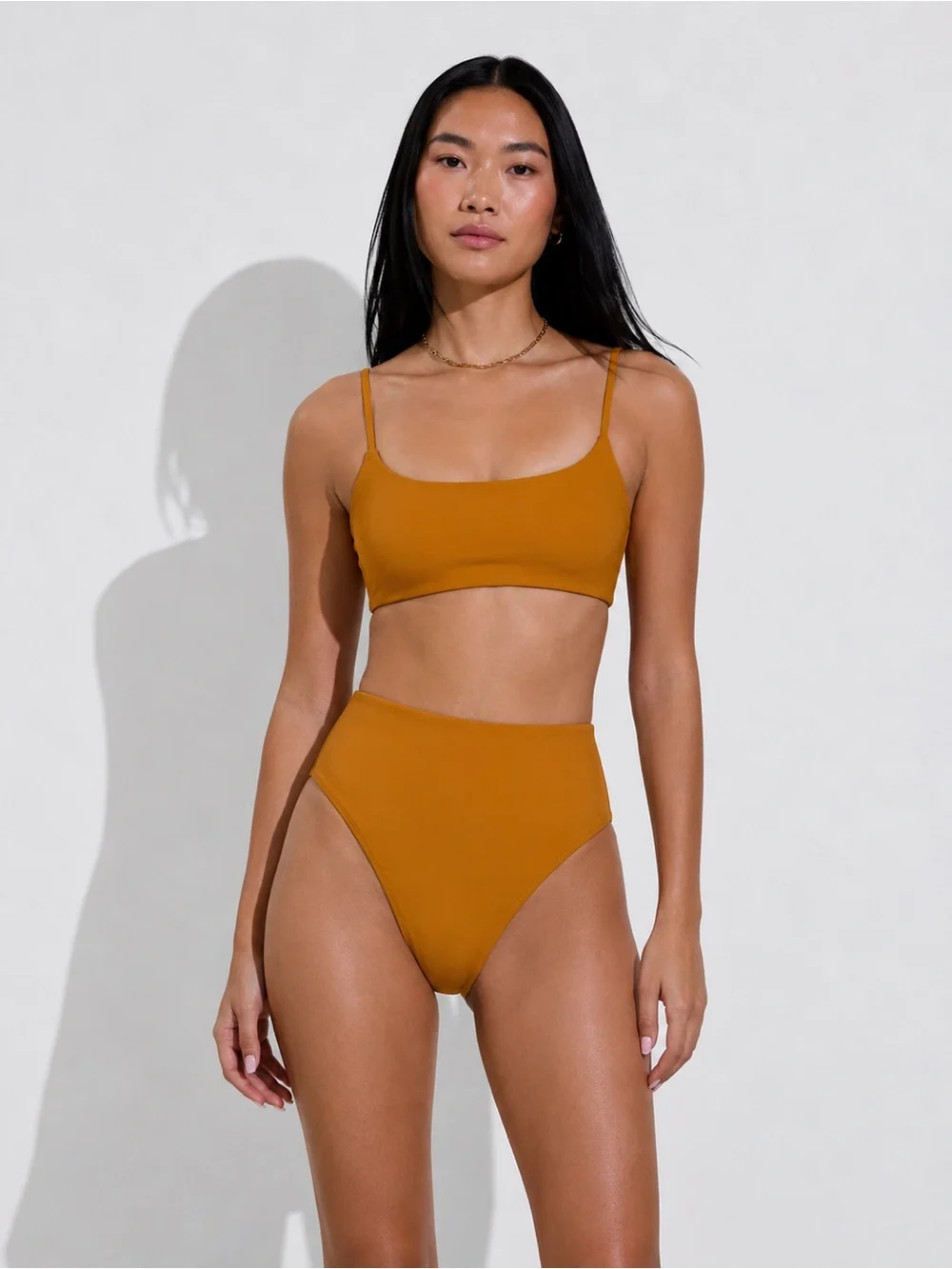 Left On Friday | Hi Hi Bottom 24 Karat (Golden Mustard) - Size XS